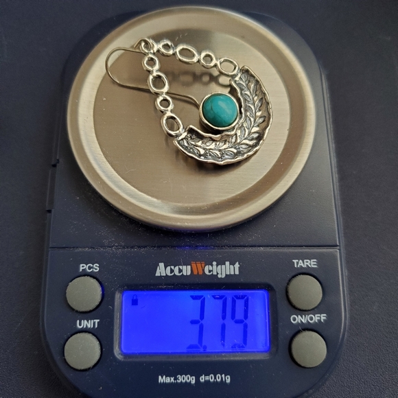 Didae Sterling Silver Turquoise Dangle Earrings - Picture 14 of 15